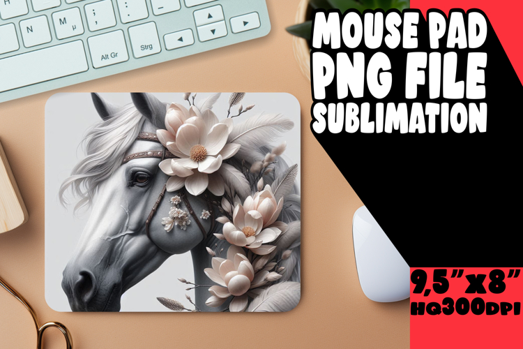 BRIGHT DESK MAT SUBLIMATION MAGIC, Horse