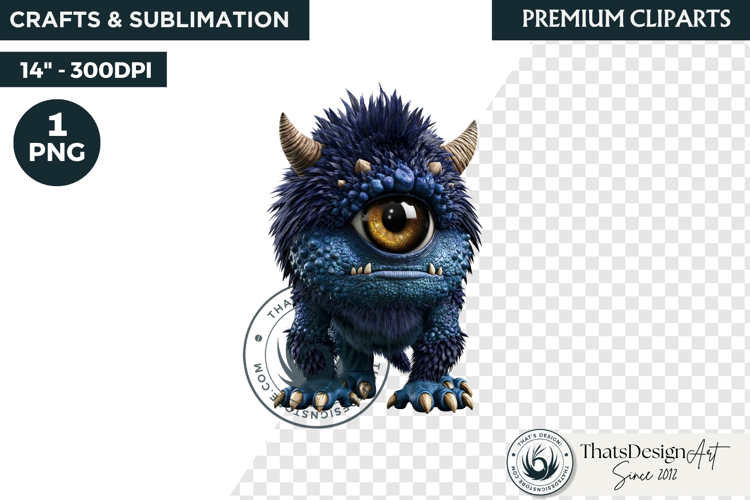 Halloween Monster Clipart Image 3