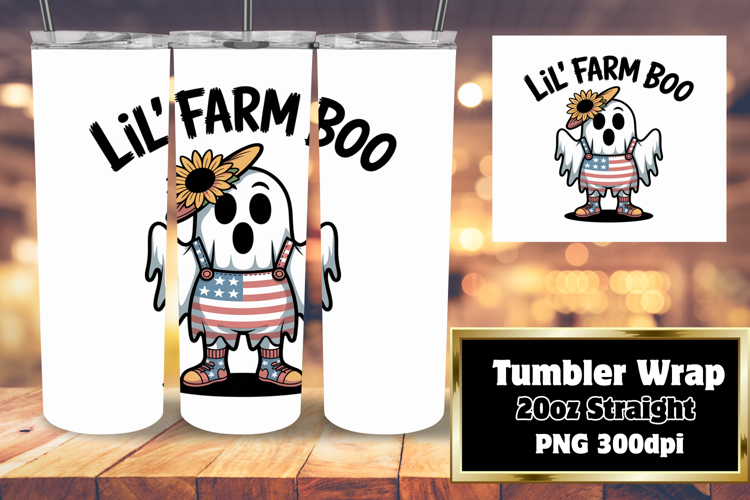 Personalized 20oz Tumbler Gift , Funny Ghost
