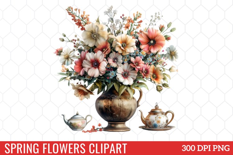 Spring Flowers Clipart