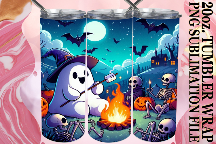 Halloween Tumbler Wrap Image 24