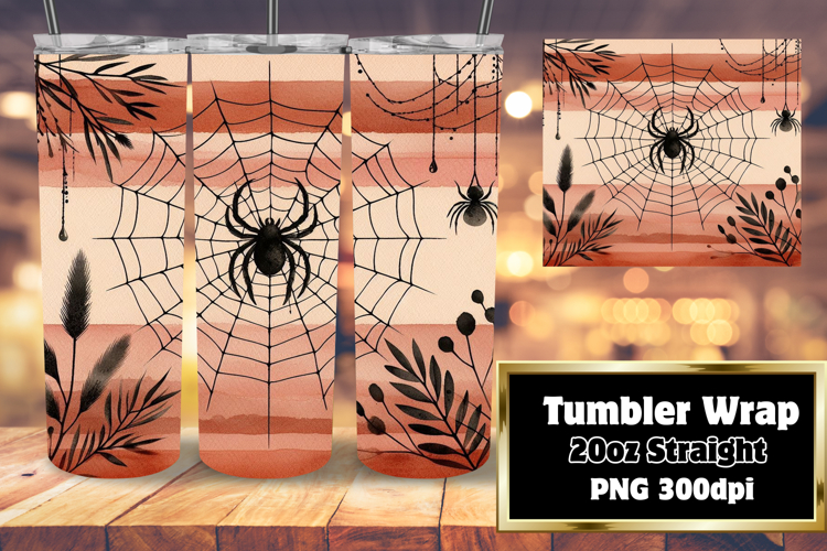 20oz Tumbler Wrap for DIY , Halloween
