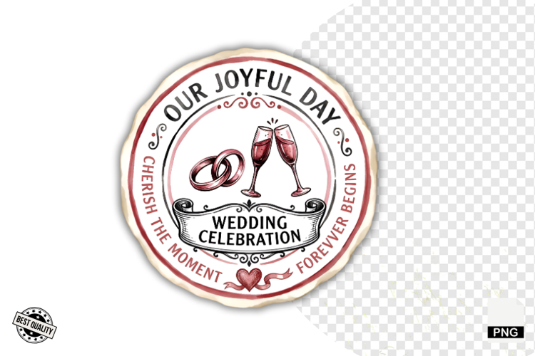 Wedding Labels Clipart