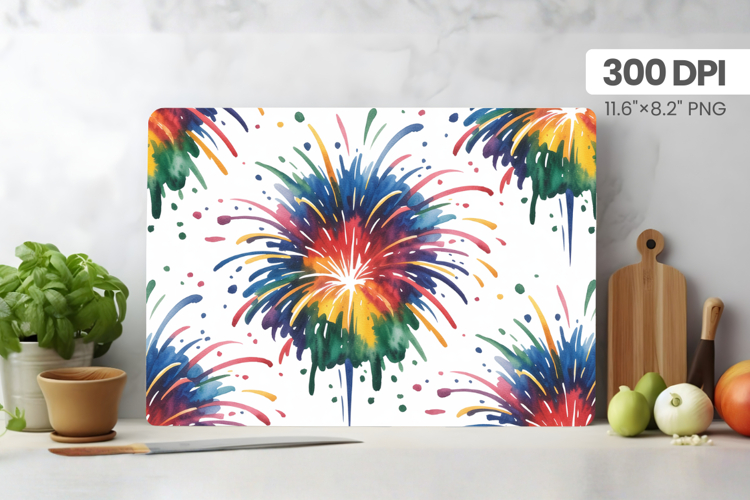 Happy New Year Cutting Board PNG Festive New Years Eve 2026