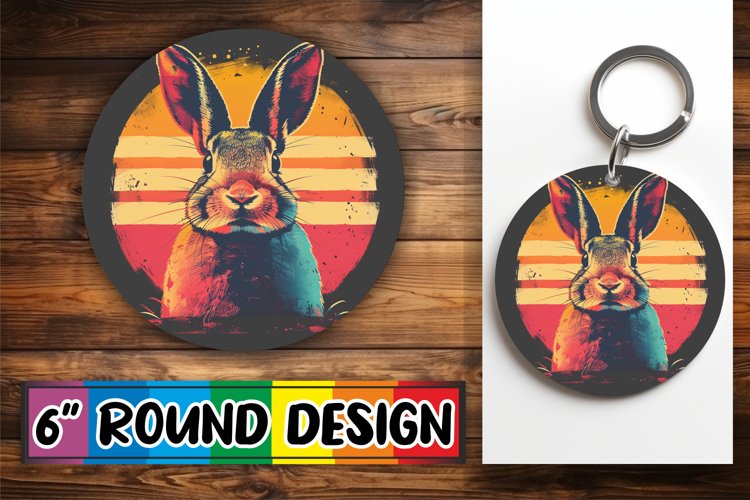 Vintage Wildlife Circle Sublimation Selection