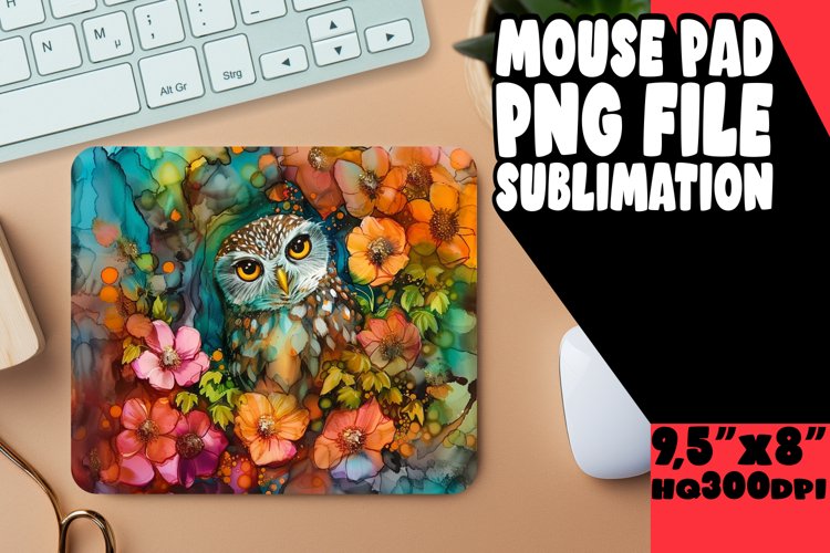Twilight Wisdom Sublimation Mouse Pad Collection
