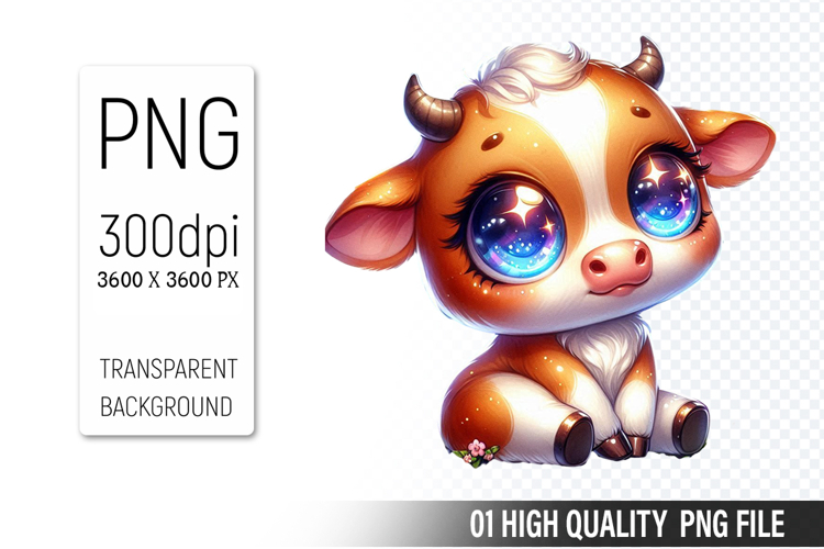 Cute Cow Clipart Image 23