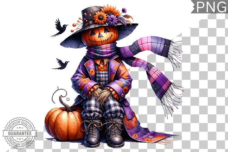 Scarecrow Clipart Image 2