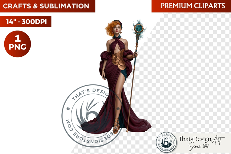 Autumn Witchcraft Clipart - Amber Spells witch PNG