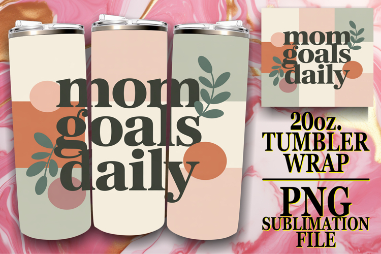Radiant days 20oz tumbler wrap, Mothers Day