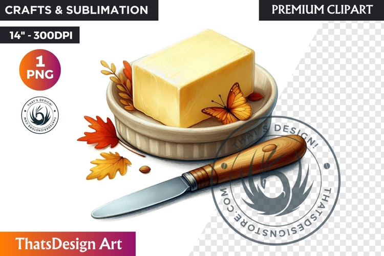 Autumn Clipart, Cozy Fall PNG Baking & Kitchen, Bakery
