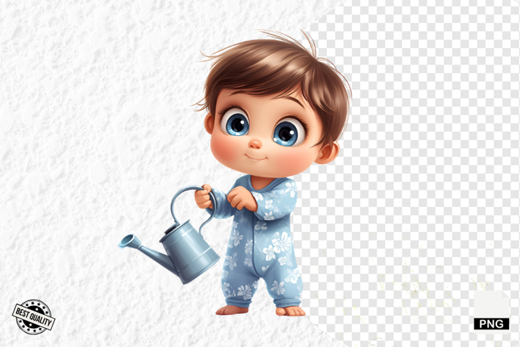 Cute Quirky Funny Baby Clipart
