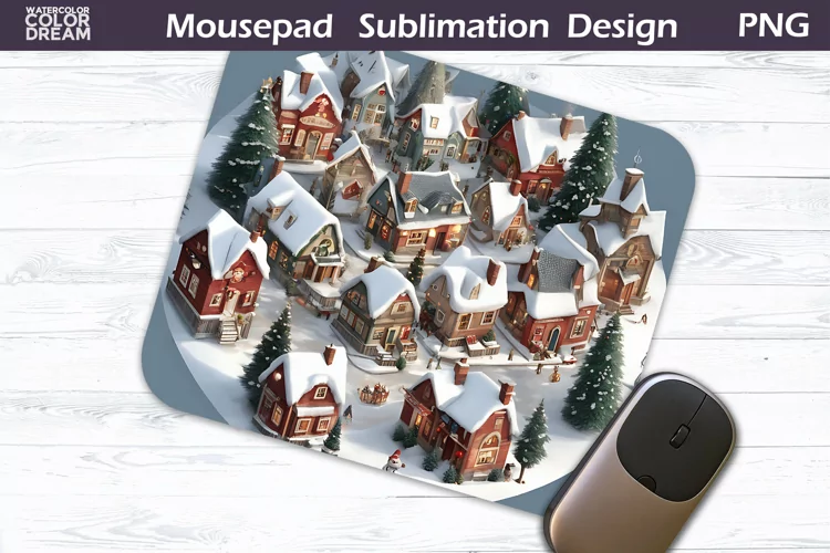 Christmas MousePad | Winter MousePad