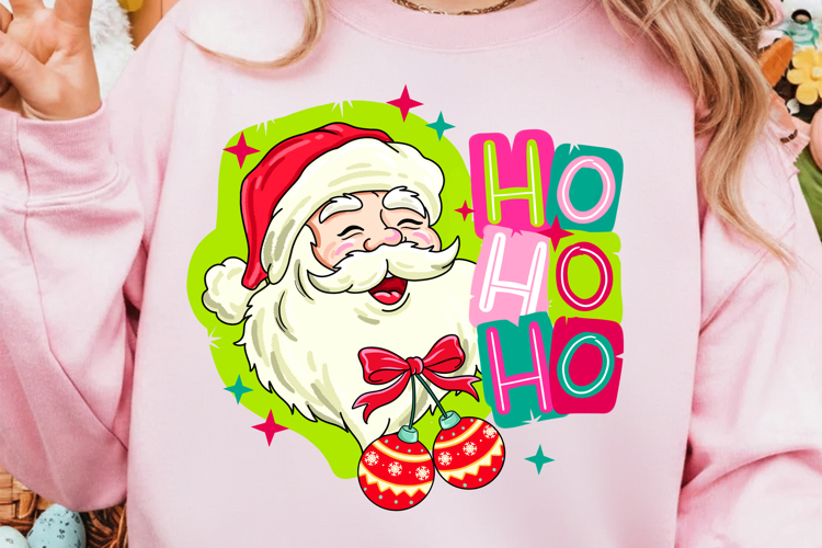 Ho Ho Ho Santa PNG, Santa Claus Png, Christmas Sublimation