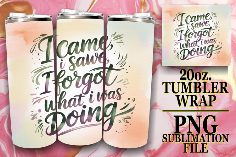 Cozy dreams 20oz tumbler wrap, Sarcastic Quote