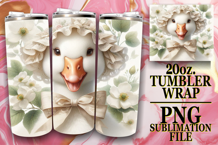 JOYFUL NIGHTS 20oz TUMBLER WRAP, Goose