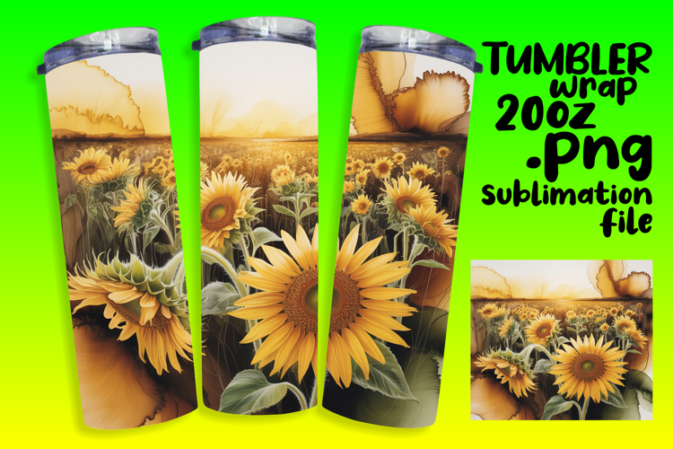 20oz Tumbler Template for All Occasions , Flowers