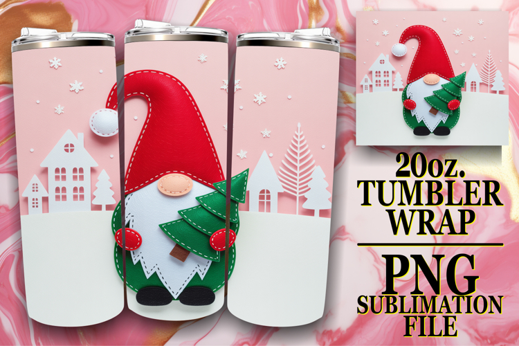 Christmas Tumbler Wrap Image 14