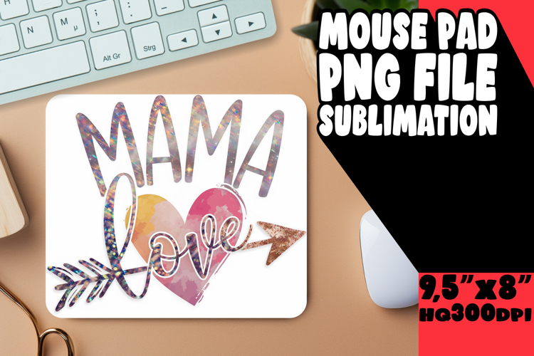 LUMINOUS MOUSE PAD CREATIVE PNG, Mothers Day