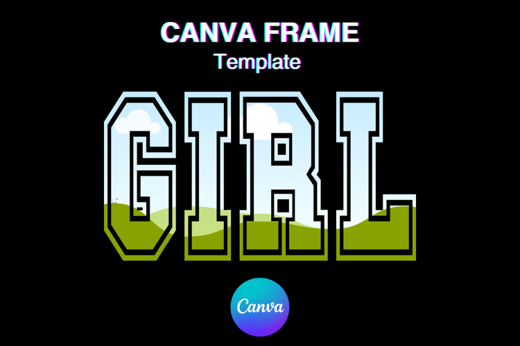 GIRL Canva Frame Varsity Valentines Wedding Photo Frame_59