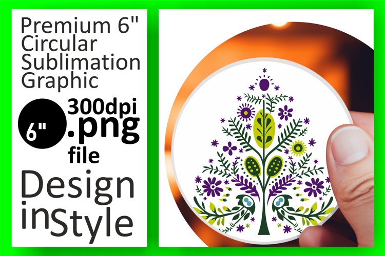 Christmas Ornament Sublimation Designs Image 16