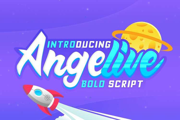Angelive Bold Script example image 1