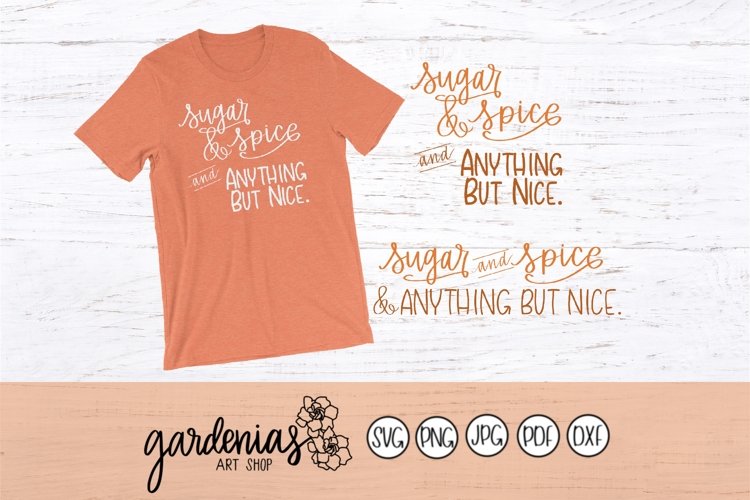 Sugar and Spice and Anything But Nice example image 1