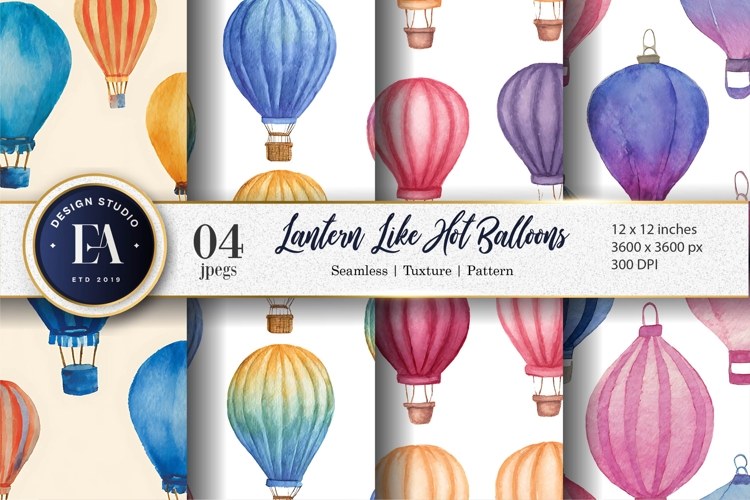 Hot Air Balloon Clipart Image 17