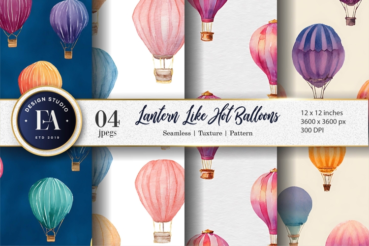 Hot Air Balloon Clipart Image 17