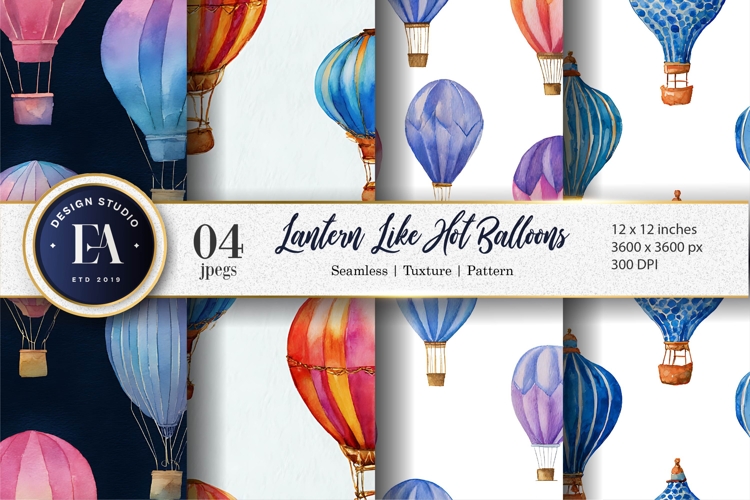Hot Air Balloon Clipart Image 16