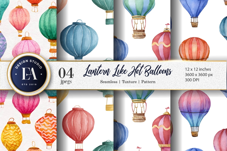 Hot Air Balloon Clipart Image 15