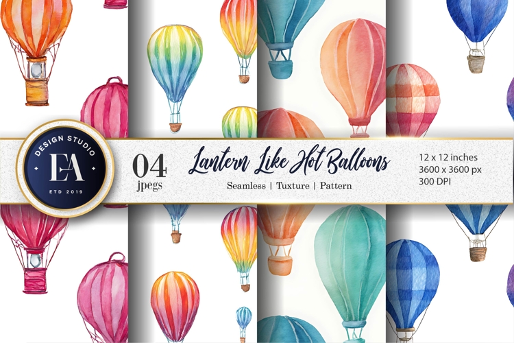 Hot Air Balloon Clipart Image 14