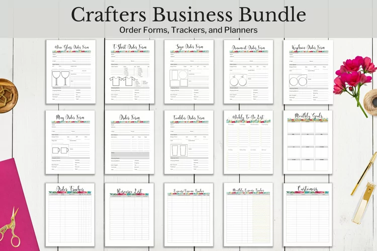 Craft Business Planner Bundle