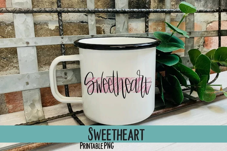 Sweetheart Sublimation PNG