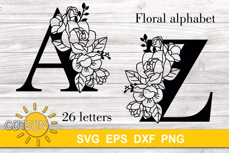Drawing Illustration Digital Art Collectibles SVG Files 52 Letter 