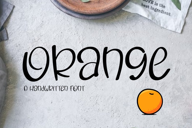Orange example image 1