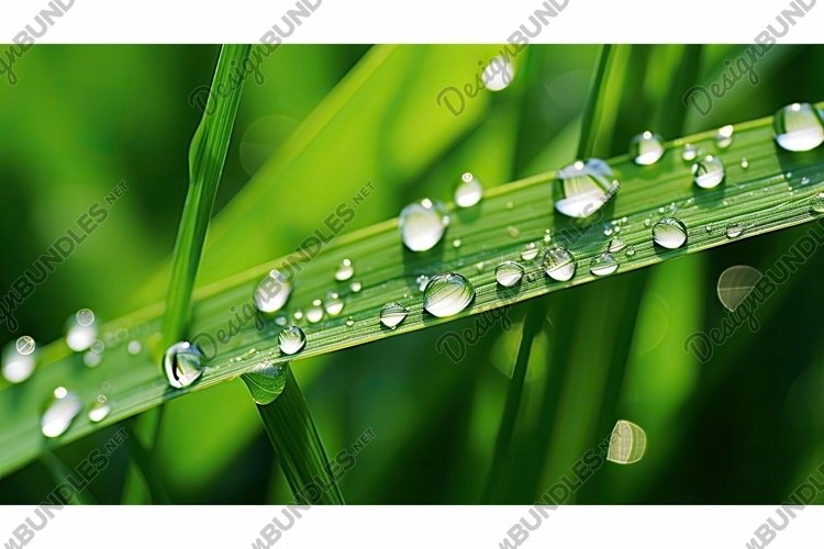 morning green rice white example image 1