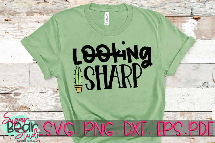Looking Sharp - A Cactus SVG