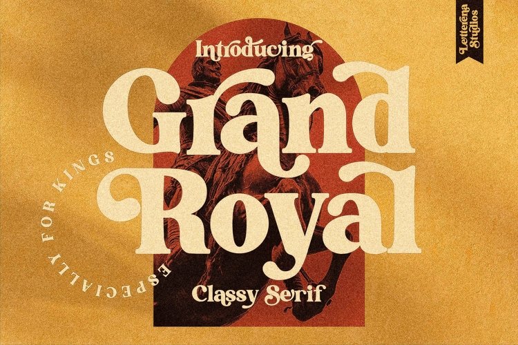 Grand Royal - Luxury Serif Font example image 1