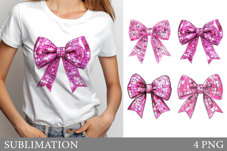 Pink Bow Clipart Image 3