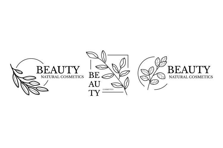 Nature Cosmetics Logo Collection