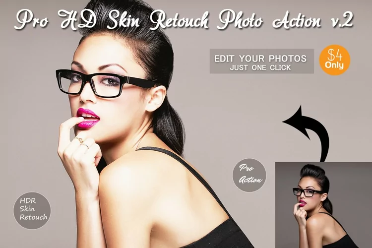 Pro HD Skin Retouch Photo Action v.3