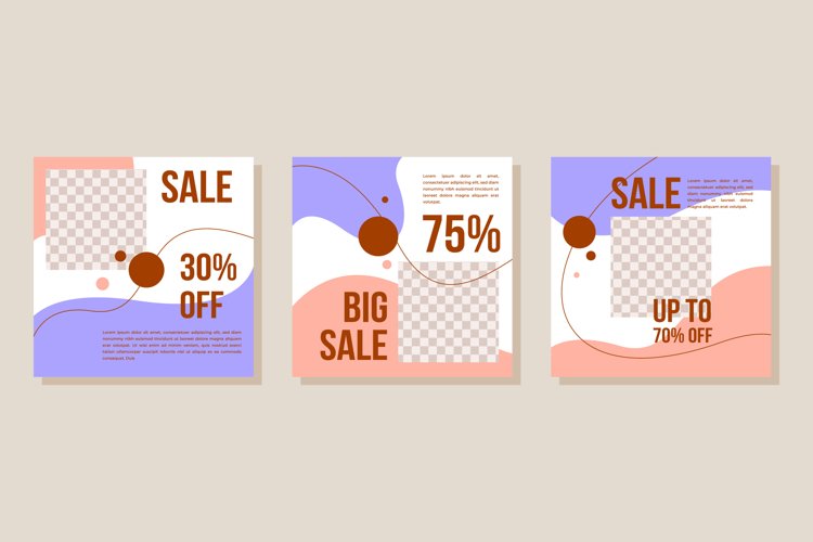 Organic Sale Instagram Post example image 1