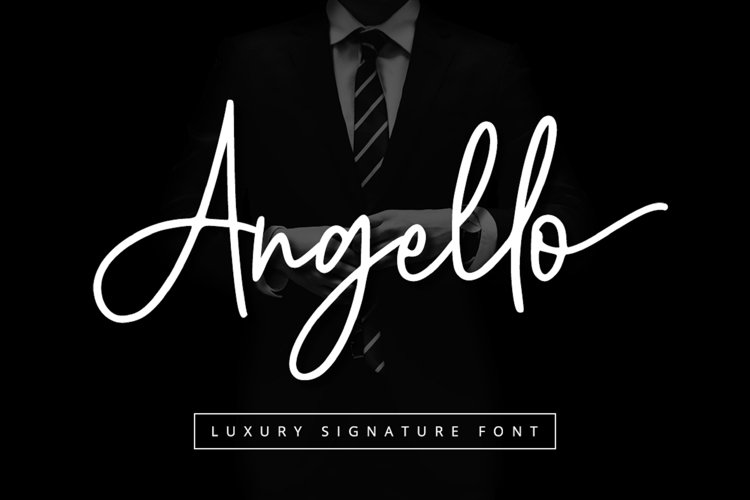 Signature Font example image 1