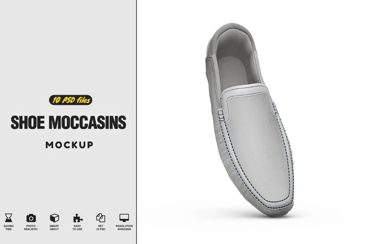 Shoe Moccasins Mockup example image 1