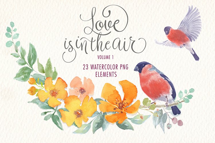 Love Birds Clipart Image 6