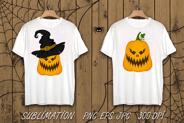 Halloween Pumpkin PNG,halloween faces,Jack O Lantern Faces example image 1
