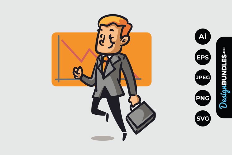 Businessman with Business Bag example image 1