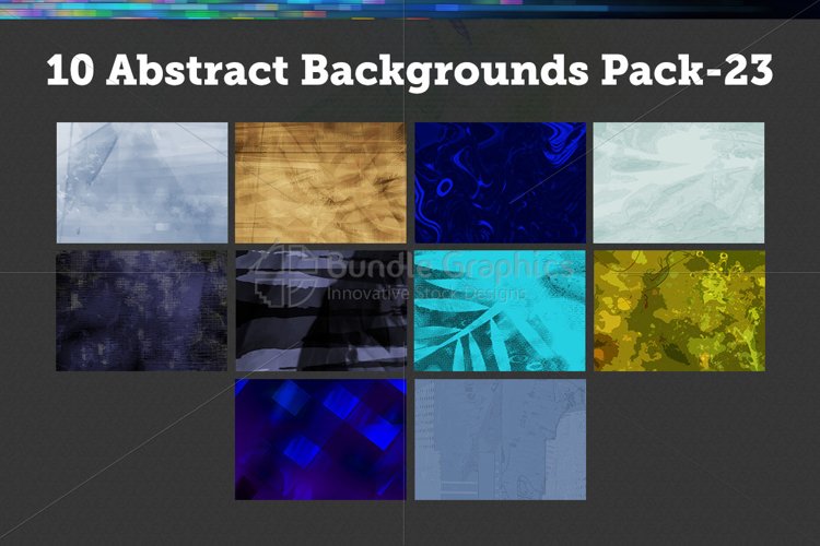 10 Abstract Backgrounds – Pack-23
