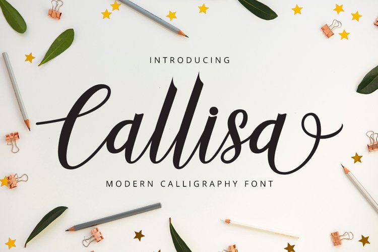 Callisa Script example image 1
